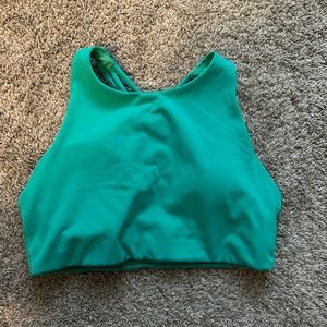 Athleta high neck strappy bra